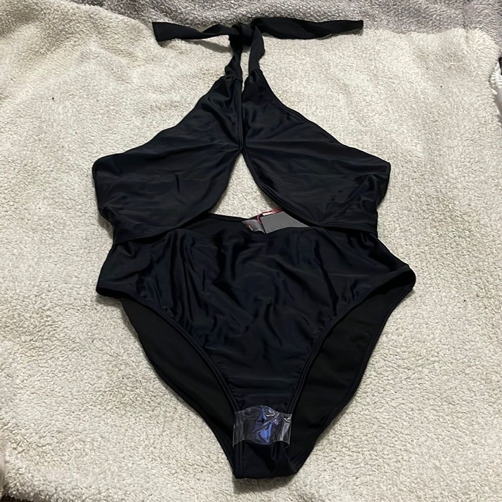 NWT- South Beach- 14. One Piece Cutout Swimsui